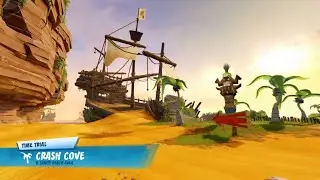 Crash Team Racing Nitro Fueled - Oxide Time Trials - Crash Cove