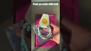 This customer has ordered 3 times! 🤯💕 #bracelet #claybeads #beads #foryou #preppy #smallbusiness