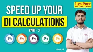 Quick Tricks for Faster Percentage Calculations in DI | Find Percentages in Seconds | CLAT 2024