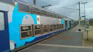 Un VO2N Normandie fait Mantes-la-Jolie/Trouville-Deauville en Gare de Lisieux | Florentin Officiel