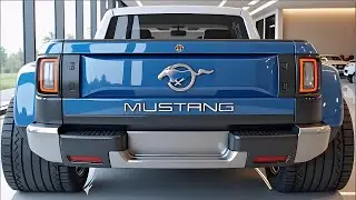 Совершенно новый пикап Ford Mustang 2026 года &mdash; самое смелое возвращение мускул-трака, которого н...