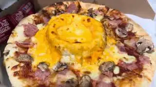 cheese volcano domino’s Pizza #cheese #pizza #cheesevolcano #domino’s