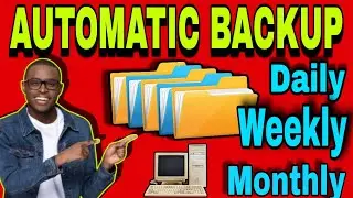 Create your own Automatic Backup tool for your Folders in Windows #backup