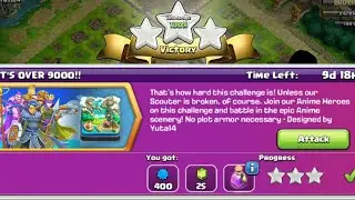 It's over 9000!! coc event easy 3 star ⭐⭐⭐ strategy. Best and most easy strategy