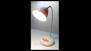 Настольная лампа Small Sun ZY-E2, 12+20SMD, 1x18650/USB, ЗУ micro USB, диммер цветовой  температуры