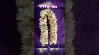 Jathi malli 😍artificial flowers #artificialflowers #trending #mostpopular