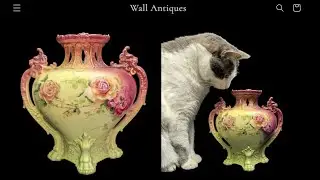 Royal Bayreuth Antique Vase (Hand-Painted Roses) - Bavarian Art Nouveau Porcelain, c. 1910 🏺👑🇩🇪