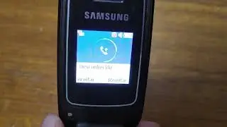 Samsung GT-E1150 incoming call