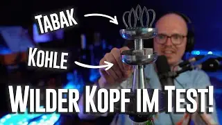 Kohle UNTER Tabak?! Verr&uuml;ckter Edelstahlkopf im Test! 😱