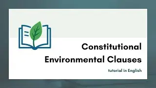 Constitutional Environmental Clauses Database (ENG)