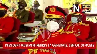 President Museveni retires 14 Generals, Senior Officers