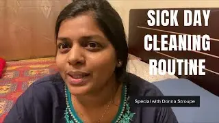 Indian mom Sick day  cleaning routine | Day before festival | abizody kitchen
