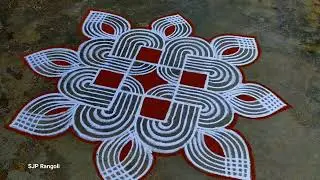 maasi madham Rangoli / easy padi kolam / simple muggulu