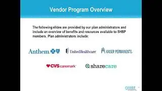 SHBP Open Enrollment 2022 Active Presentation
