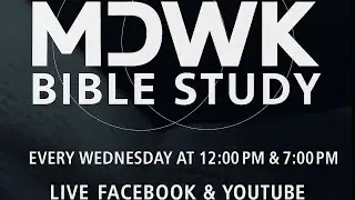 7:00 pm Bible Study with Pastor Andrew Walker Berry, II