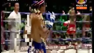 Meun Sophea Vs  Thai, KO, Bayon Boxing, 21 August 2016