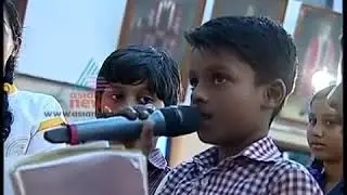 Abdul Kalam telling the boy to speak  in mother tongue