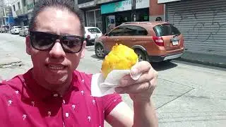 PROBANDO COMIDA CALLEJERA EN LOS CARNAVALES DE MÉRIDA