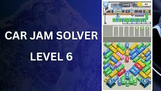 Car Jam solver game || Level 6 #gamebuzz #games #puzzle game 