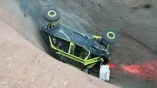 Polaris RZR Rollover in Devils Hot Tub Fail Crash Hells Revenge