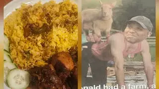Pigs tail + Brown Stew = ?? Answer in the comments. 