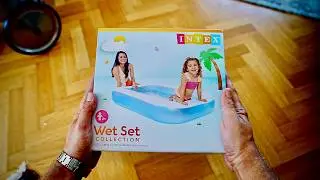 Intex rectangular pool 166x100x25cm / 60x40x10