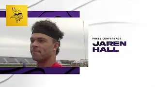 Jaren Hall on Performance Against Titans & Fan Support at U.S. Bank Stadium