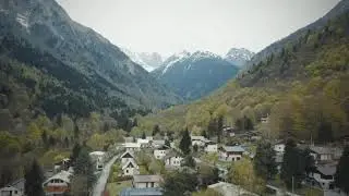 Drone footage Valle Pesio