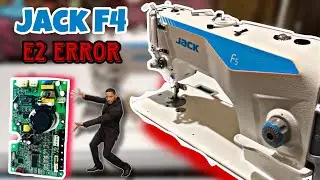 Jack f4 &ldquo;E2&rdquo; error problem solved| Jack F4 PCB repair| How to remove E2 error😨 #jackmachinerepair