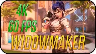 🎮 Overwatch - Widowmaker Talon (Oasis) - Animated Desktop Wallpaper 4K 60fps
