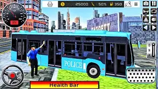 US City Police Prisoner Bus Driver 2020 - First Bus Transporter - Best Android GamePlay