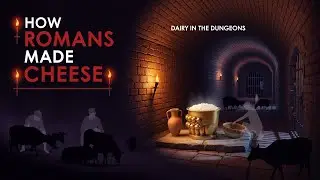 How Romans Made Cheese - Fireside curds - A cozy Roman craft story