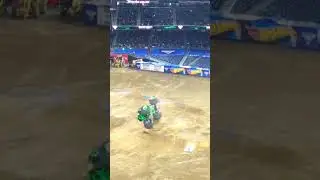 Wild Crash by Grave Digger! #wild #crash #monsterjam #monstertruck #shorts