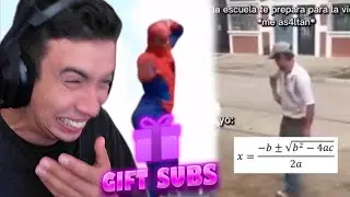 Si me rio dono subs en twitch!