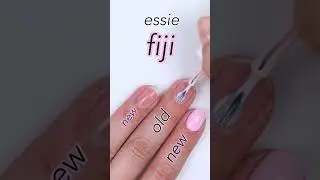 Essie Fiji New vs. Old #shorts