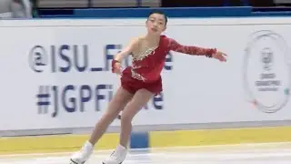 2016 ISU Junior Grand Prix - Ostrava - Ladies Short Program Rika KIHIRA JPN