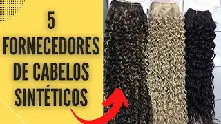 5 Fornecedores de cabelos sintéticos e orgânicos no atacado