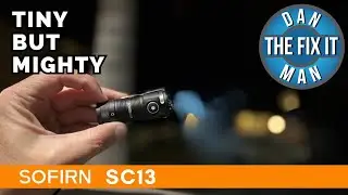 TINY BUT MIGHTY! NEW SOFIRN SC13 - Powerful Mini EDC Flashlight, 1300 Lumens, 217 Meters SC 13 SC-13