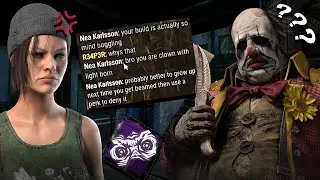 SALTY SURVIVOR UPSET ABOUT LIGHTBORN?! | Dead by Daylight