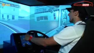 Symulator jazdy ciężarówką