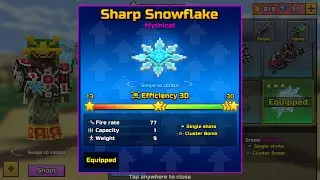 Pixel Gun 3D - Sharp Snowflake [REVIEW]