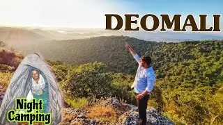 Odisha's Highest Peak Deomali 🌄 || Night Camping 🏕️ || Koraput Trip 🥶 || Day 1💯