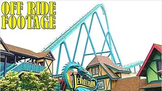 Leviathan at Canada's Wonderland Off-Ride Footage (No Copyright)