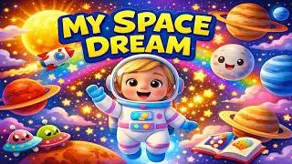 My Space Dream 🚀 | Fun Solar System Song for Kids | Planet Adventure Song