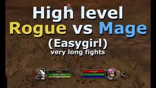 Season of Discovery Rogue VS Mage high level duels