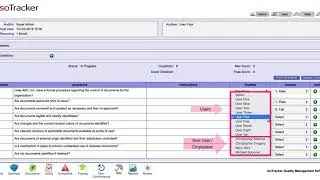 How to run an Audit in the isoTracker audits software