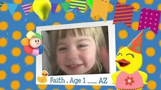 BabyFirst BDay - April BDay - 17 - Claire, Carter, Faith, Will, Autumn, Elijah,