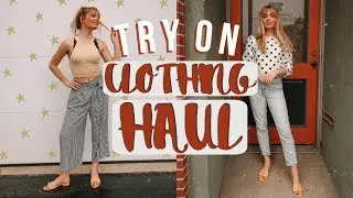MASSIVE TRY ON CLOTHING HAUL! (FOREVER 21, H&M, & AMERICAN EAGLE!)
