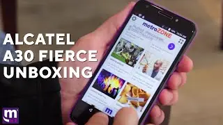 Alcatel A30 Fierce Unboxing | MetroPCS | Product Review