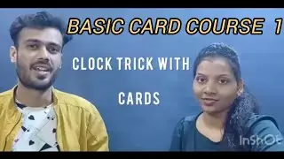 BCC Clock Trick With Cards#patilmagic #clocktricks #magicclass #magicteaching #cardtrick #magic 